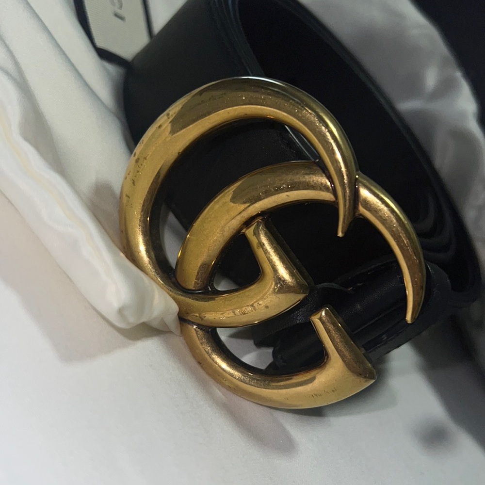 Gucci real authentic leather belt